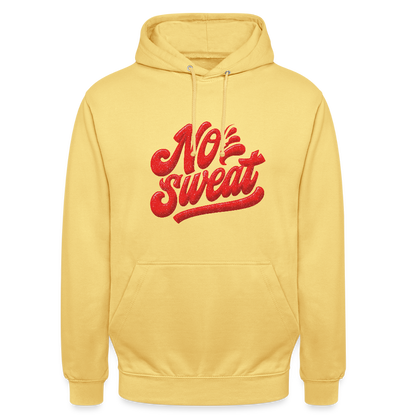 No Sweat, Luvtröja unisex - citrongul