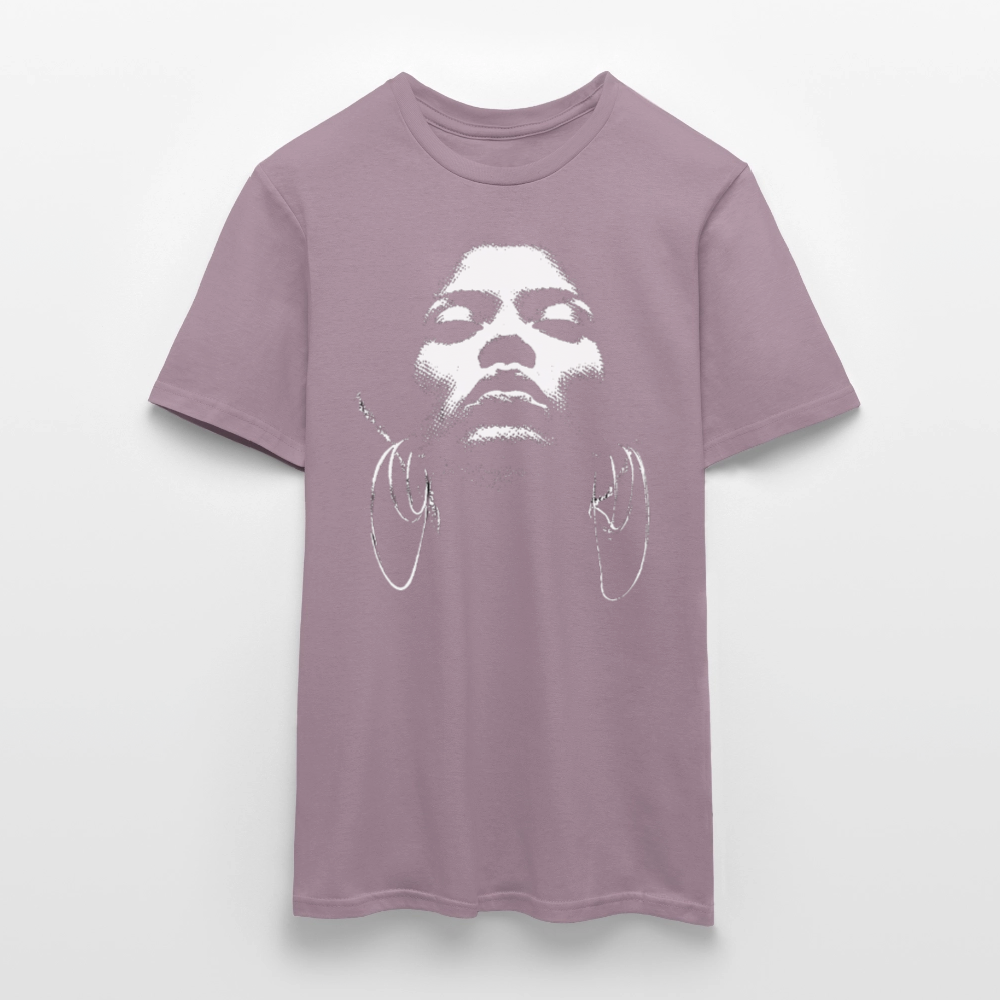 Beat Goddess, T-shirt unisex - lilagrå 