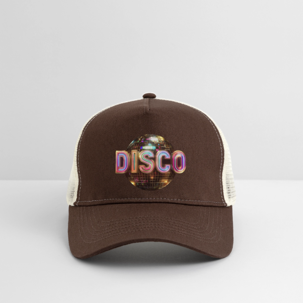 Disco Dreamscape, Trucker Cap - brun/beige