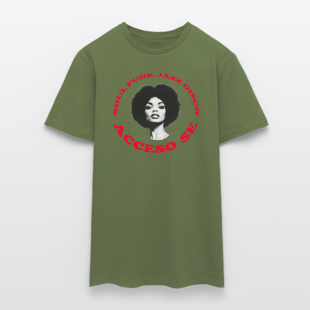 Where Music Lives – Powered by Acceso Family, T-shirt unisex - Militärgrön