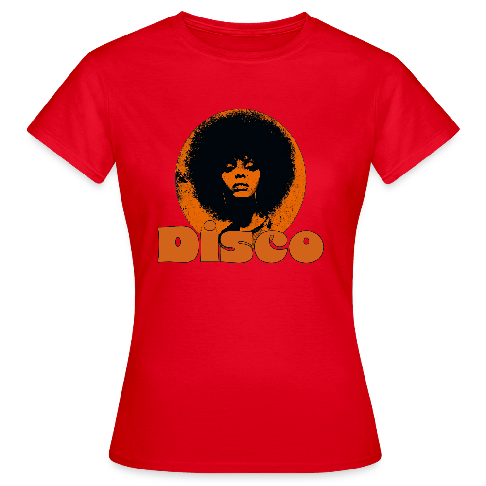 Disco Inferna, T-shirt dam - röd