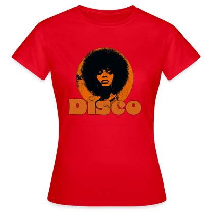 Disco Inferna, T-shirt dam - röd