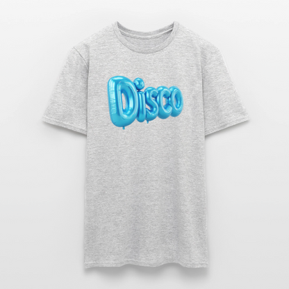 Pump the Disco, T-shirt herr - gråmelerad