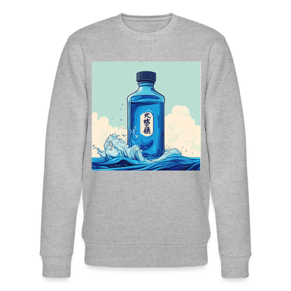 I Blått och Tystnad, Ekologisk sweatshirt CHANGER unisex från Stanley/Stella - gråmelerad