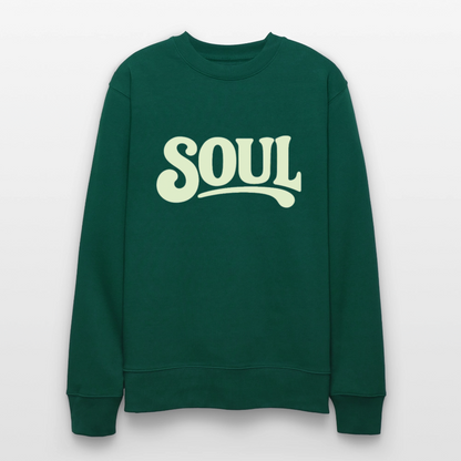 All About Soul, Ekologisk sweatshirt CHANGER unisex från Stanley/Stella - skogsgrön