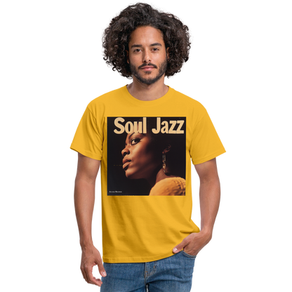 Acceso's Soul Groove: Jazz with a Beat, T-shirt herr - gul