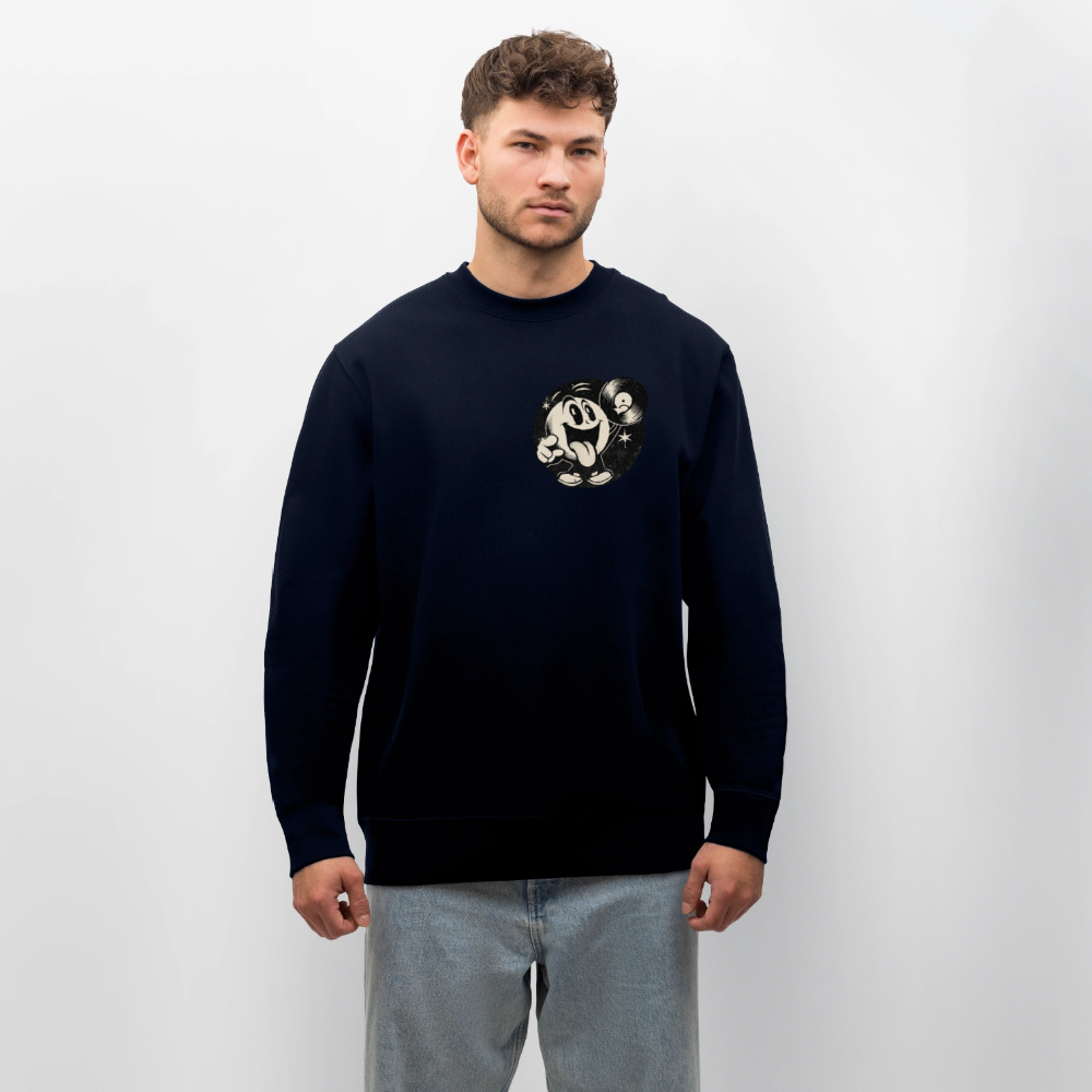 Groove Chaser, Ekologisk sweatshirt CHANGER unisex från Stanley/Stella - marinblått