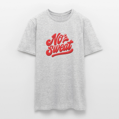 No sweat, T-shirt unisex - gråmelerad