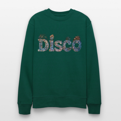 Star Dust, Ekologisk sweatshirt CHANGER unisex från Stanley/Stella - skogsgrön