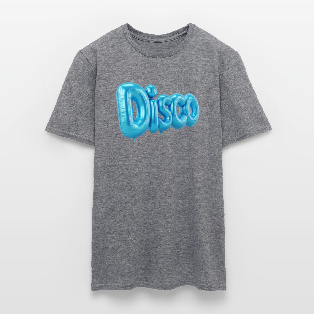 Pump the Disco, T-shirt herr - grafitmelerad