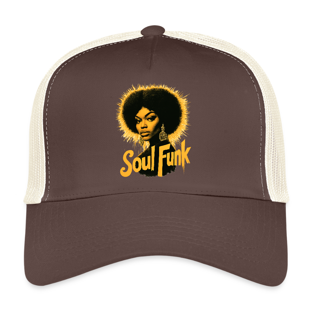 Soul Funk, Trucker Cap - brun/beige