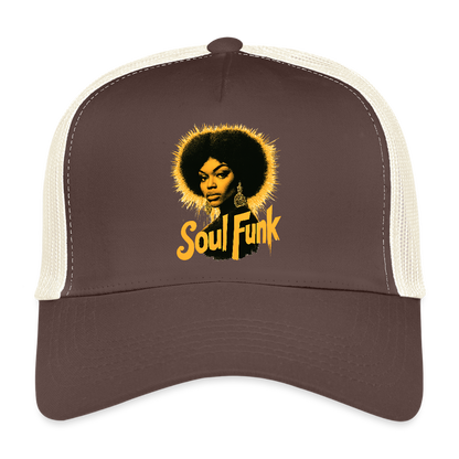 Soul Funk, Trucker Cap - brun/beige
