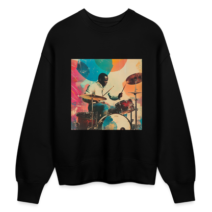 Rhythms of the Midnight Sky, Ekologisk oversizetröja RADDER unisex från Stanley/Stella - svart