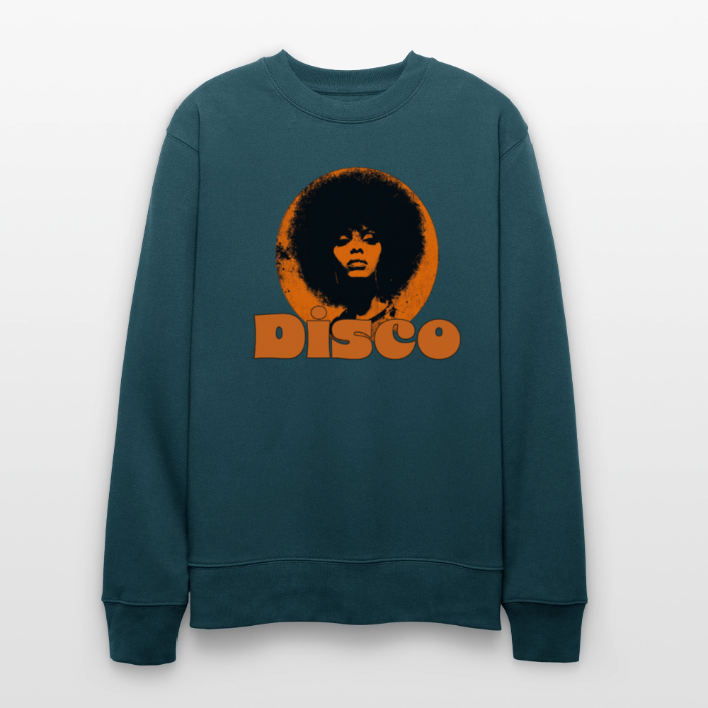 Disco Inferna, Ekologisk sweatshirt CHANGER unisex från Stanley/Stella - mörk petrol