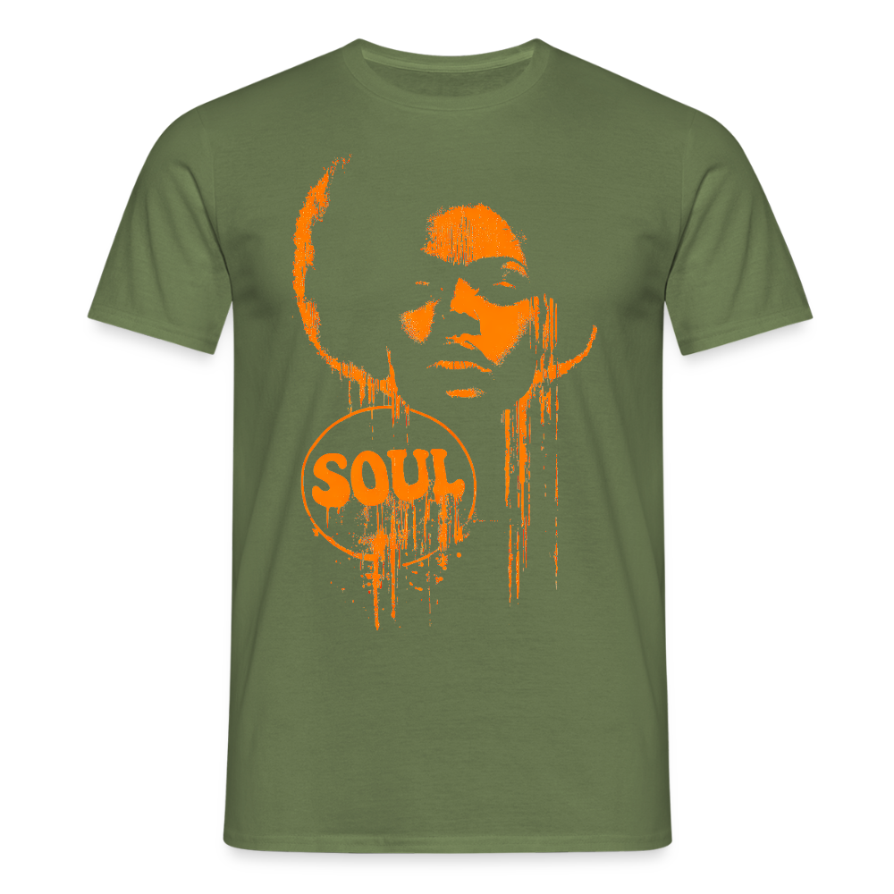 SOUL GLOW, T-shirt unisex - Militärgrön