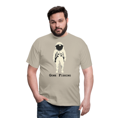 Drifting Beyond – Gone Fishing, T-shirt herr - sandbeige