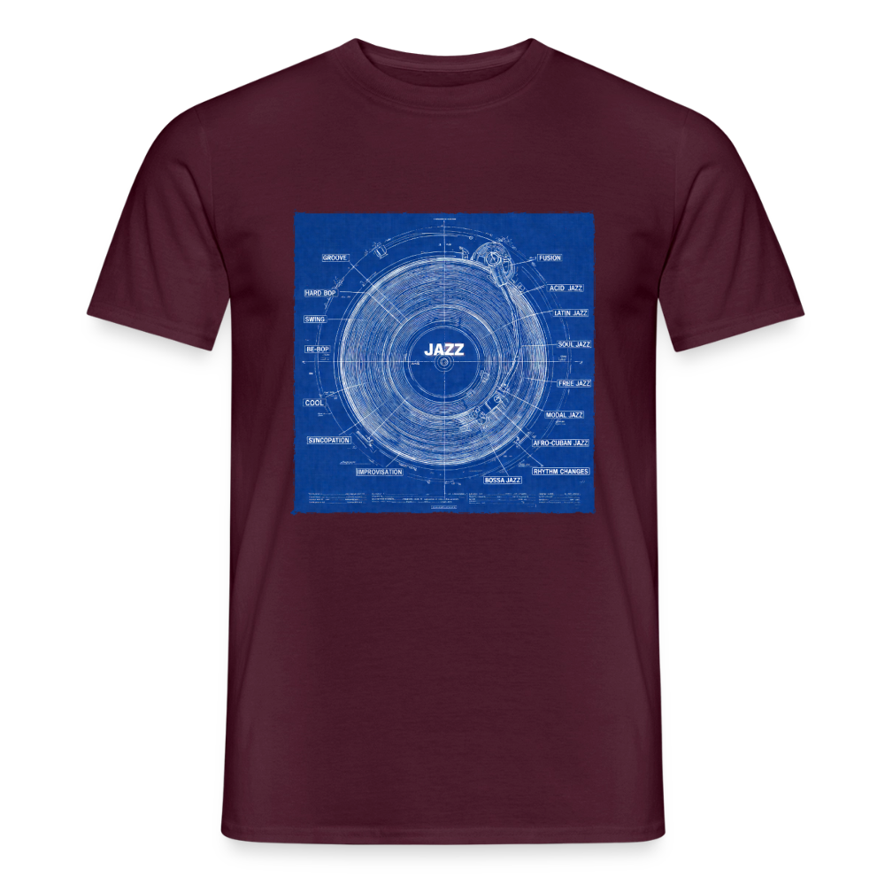 Kind of Blueprint, T-shirt unisex - tegelröd