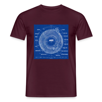 Kind of Blueprint, T-shirt unisex - tegelröd