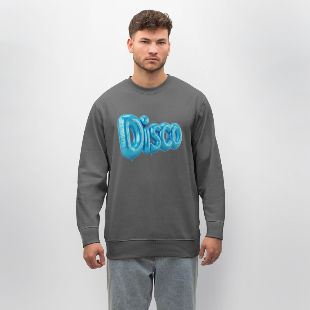Pump the Disco, Ekologisk sweatshirt CHANGER unisex från Stanley/Stella - kolgrå