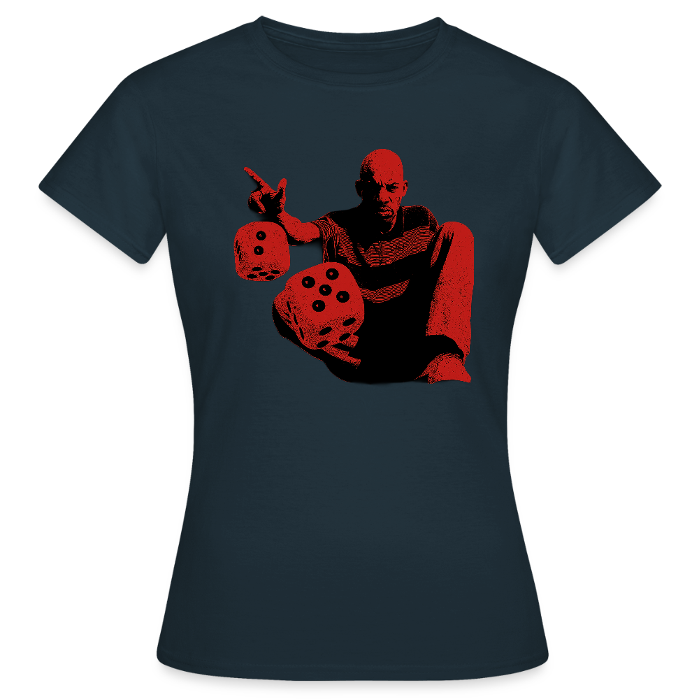 Six Side Story, T-shirt dam - marinblå