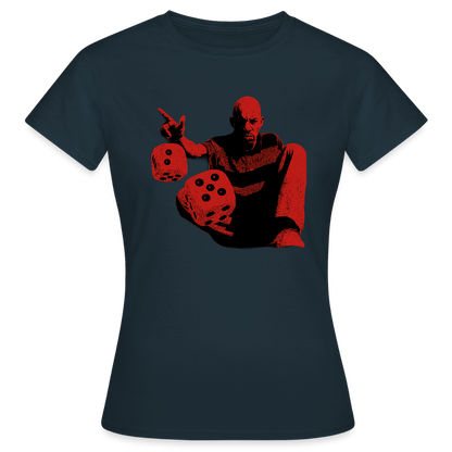 Six Side Story, T-shirt dam - marinblå