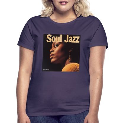 Acceso's Soul Groove: Jazz with a Beat, T-shirt dam - mörklila