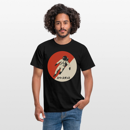 Space Dance, T-shirt unisex - svart