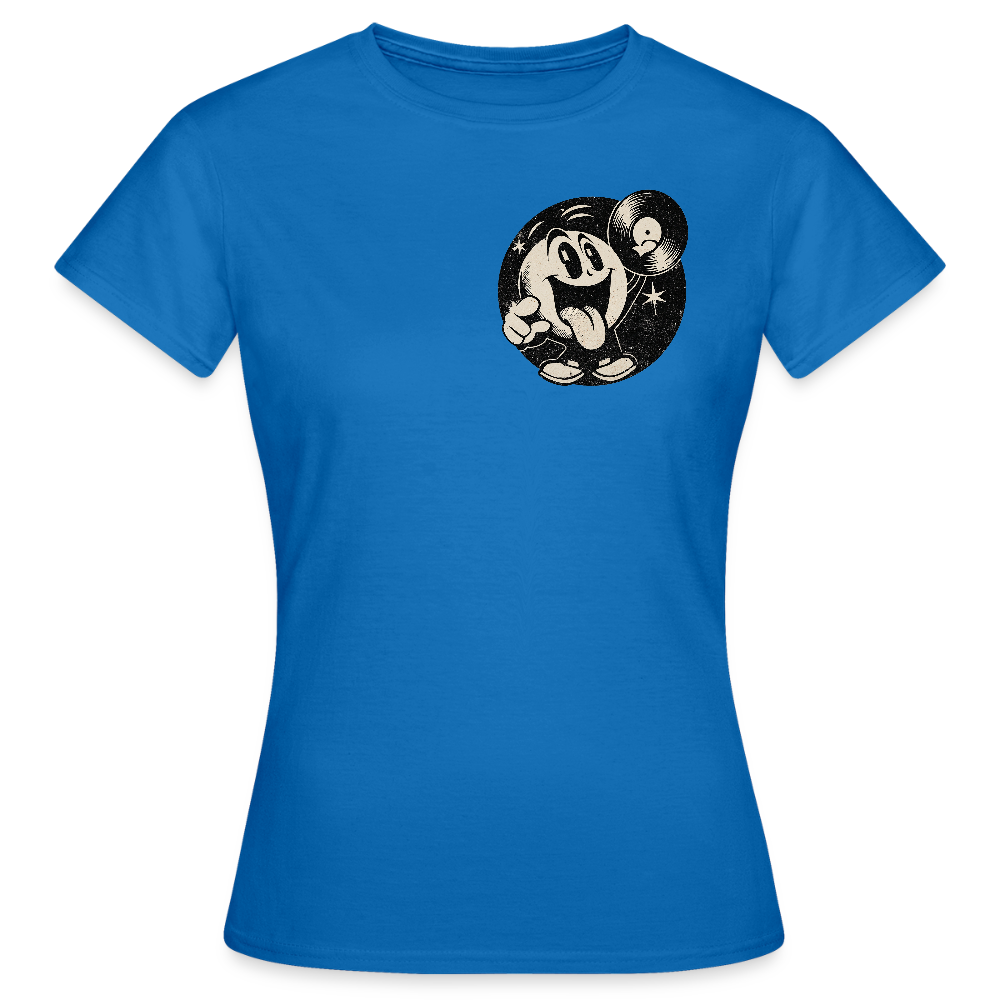 Groove Chaser, T-shirt dam - royalblå