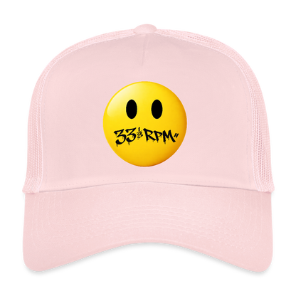 Turntable Grin, Trucker Cap - ljusrosa