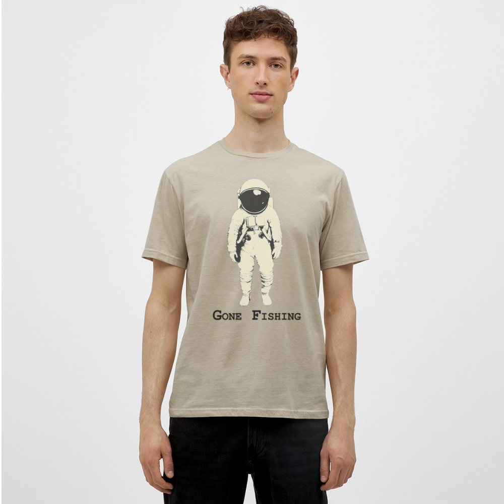 Drifting Beyond – Gone Fishing, T-shirt herr - sandbeige