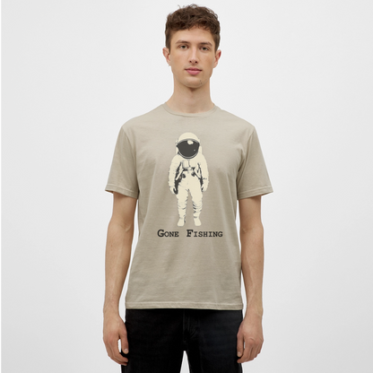 Drifting Beyond – Gone Fishing, T-shirt herr - sandbeige