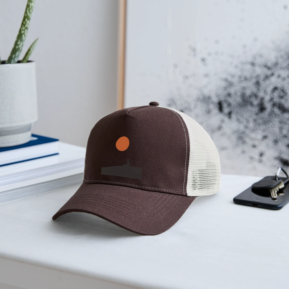 Under the sun, Trucker Cap - brun/beige