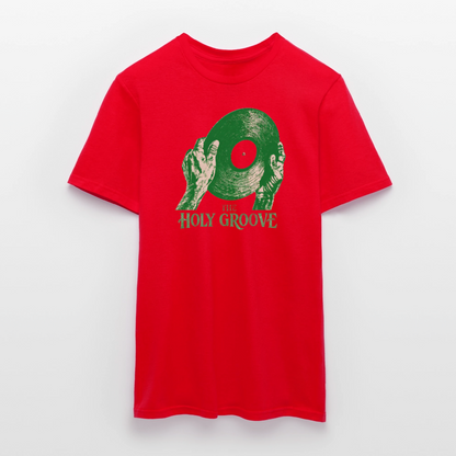 The Holy Groove, T-shirt unisex - röd