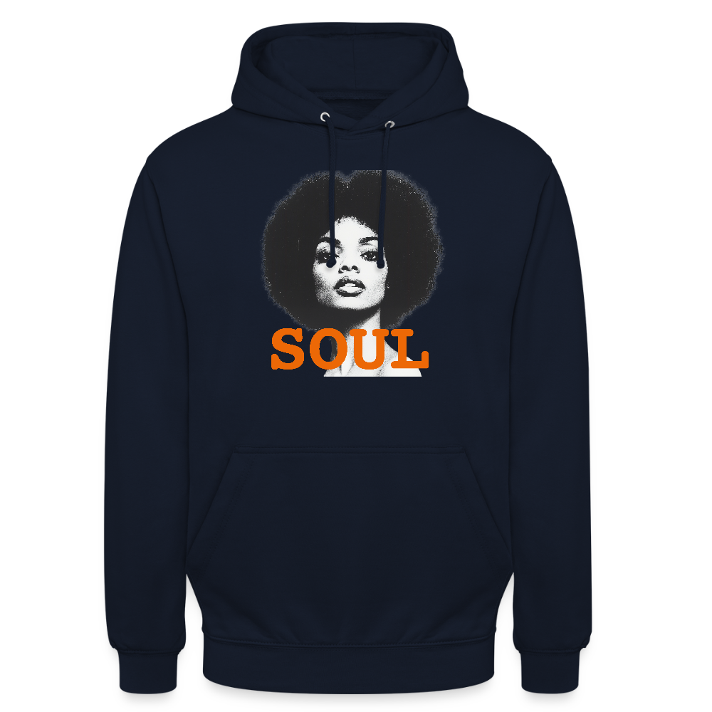 Luvtröja unisex - marinblå