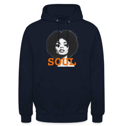 Luvtröja unisex - marinblå