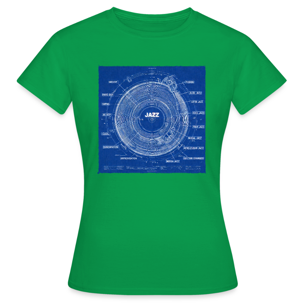 Kind of Blueprint, T-shirt dam - kellygrön