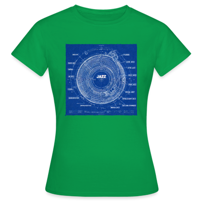 Kind of Blueprint, T-shirt dam - kellygrön