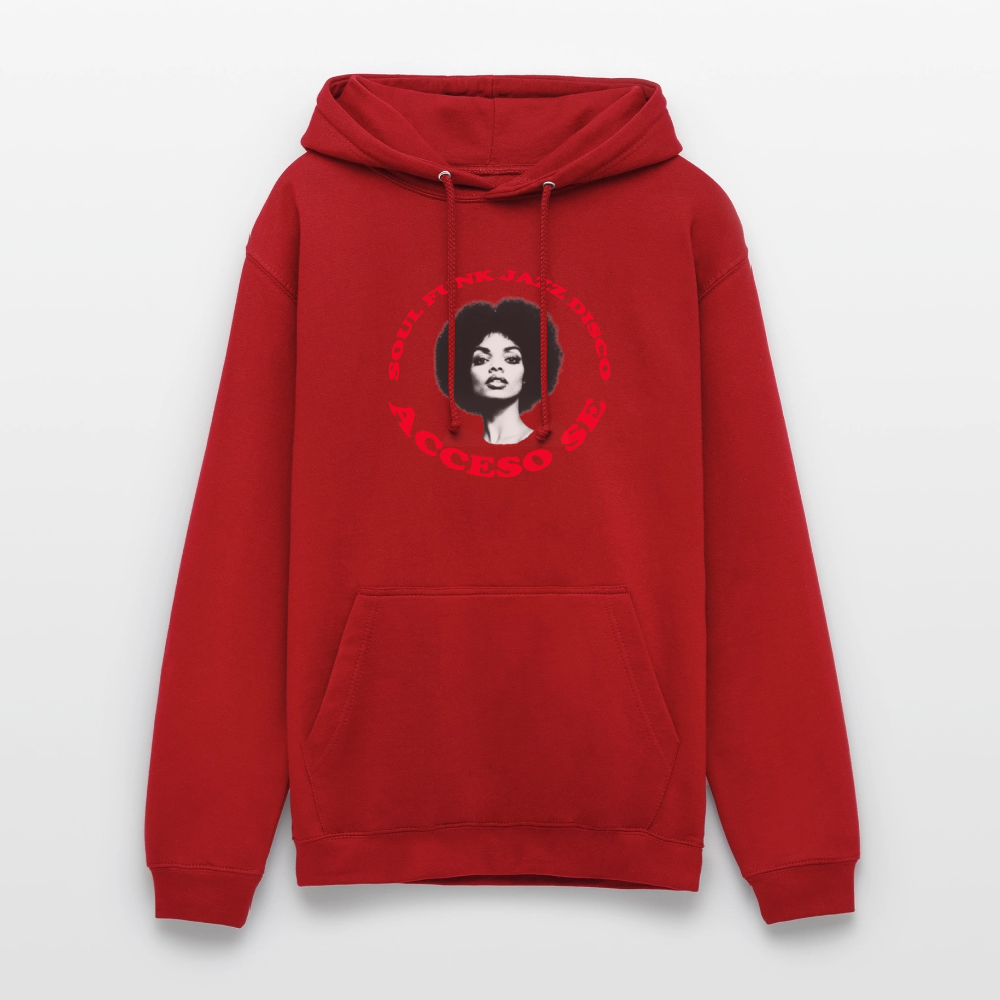 Where Music Lives – Powered by Acceso Family, Luvtröja unisex - röd