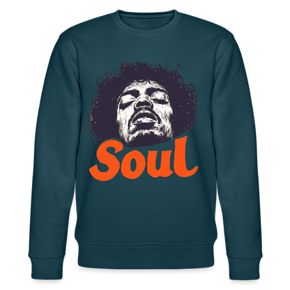A Soul Awakening, Ekologisk sweatshirt CHANGER unisex från Stanley/Stella - mörk petrol