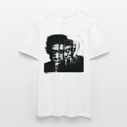 Between Breaths, T-shirt herr - vit