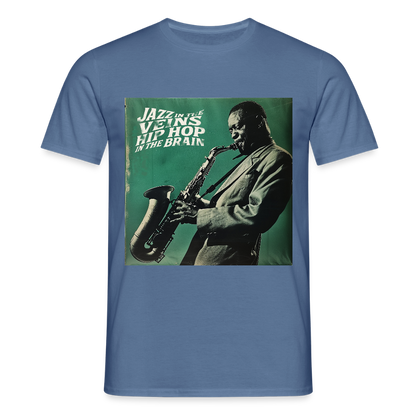 Groove in the Mind, T-shirt unisex - duvblå 