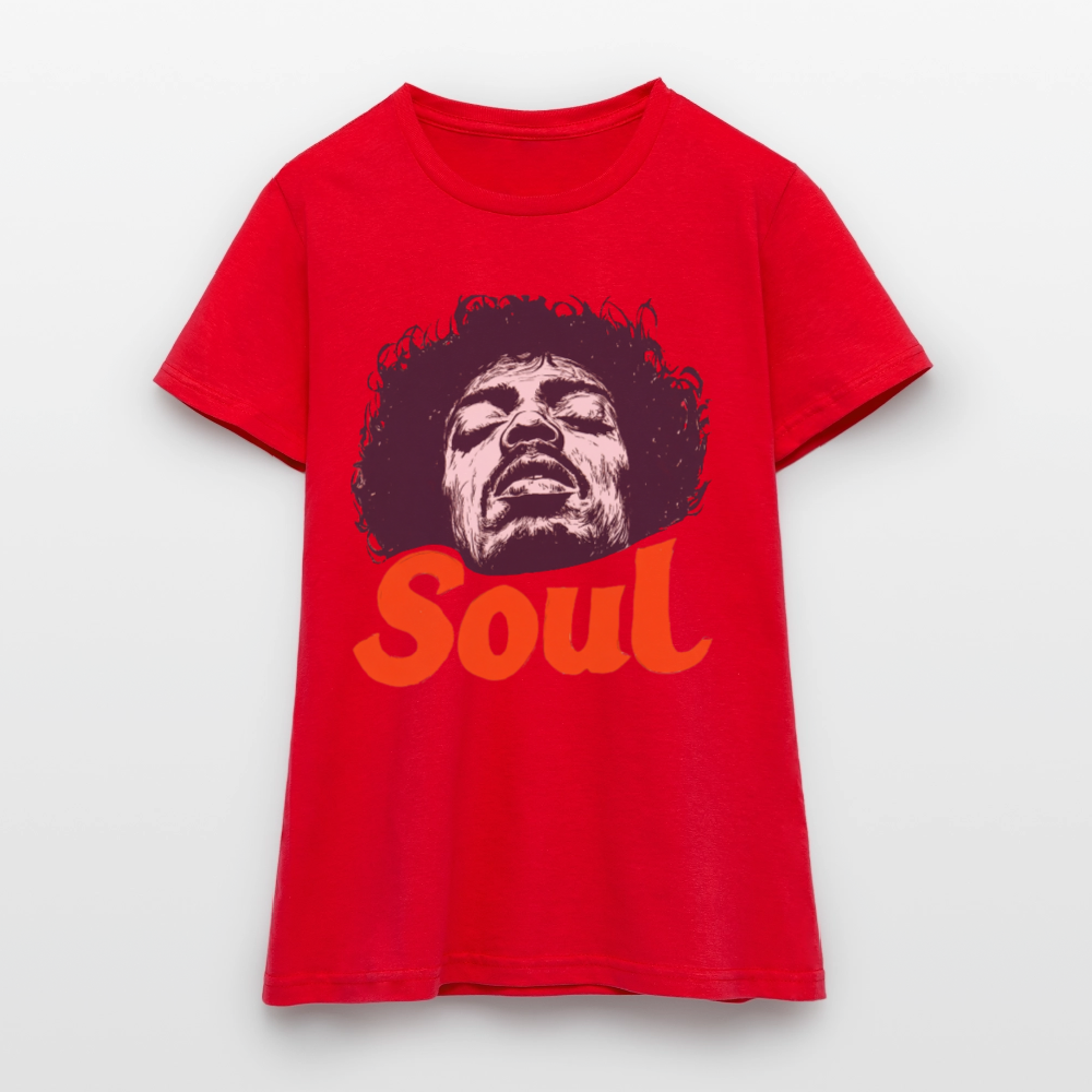 A Soul Awakening, T-shirt dam - röd