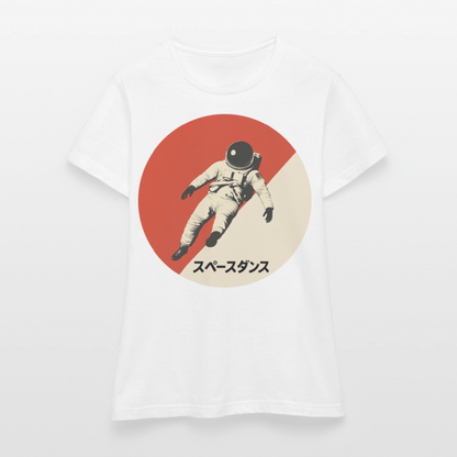 Space Dance, T-shirt dam - vit