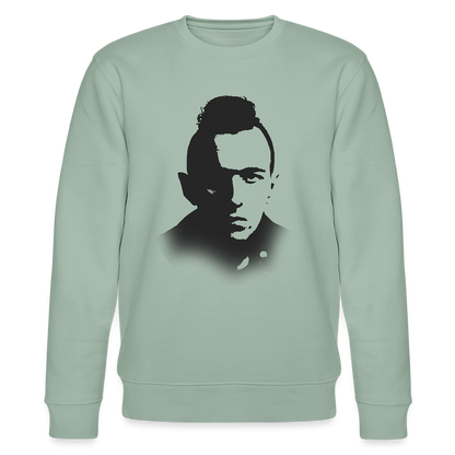 Stencil of Rebellion, Ekologisk sweatshirt CHANGER unisex från Stanley/Stella - ljus grågrön
