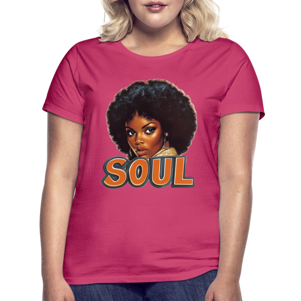 Soulful Vibes, T-shirt dam - azalea