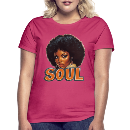 Soulful Vibes, T-shirt dam - azalea