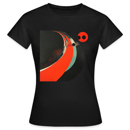 Distant Vinyl Dreams, T-shirt dam - svart