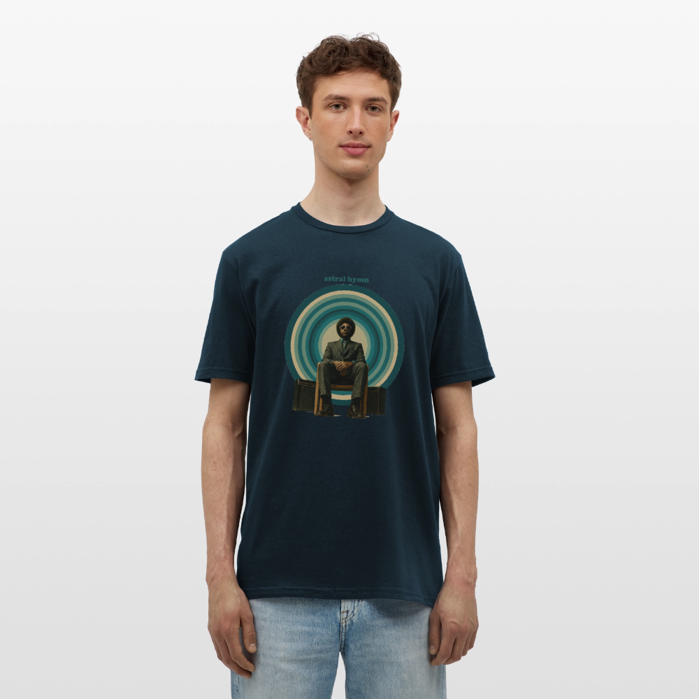 The Creator Has a Free Jazz Plan, T-shirt unisex - marinblå