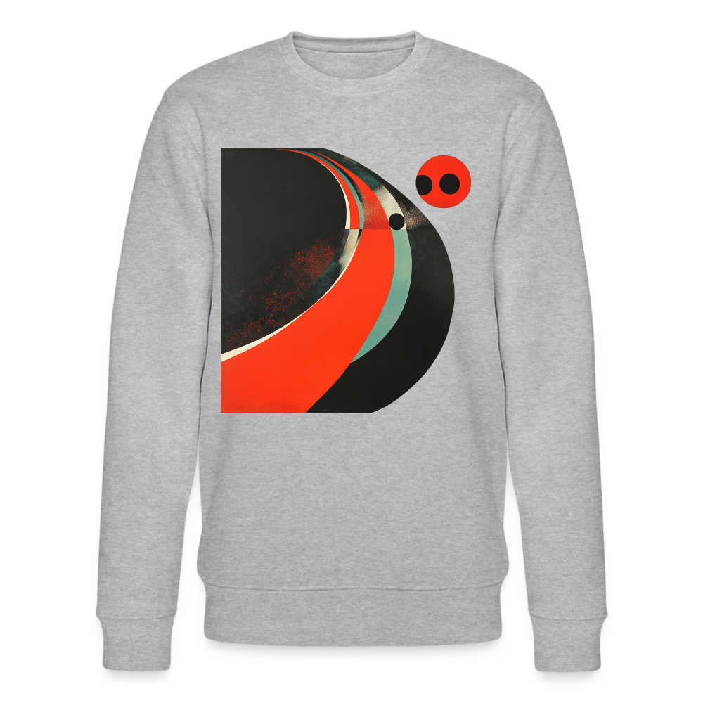 Distant Vinyl Dreams, Ekologisk sweatshirt CHANGER unisex från Stanley/Stella - gråmelerad