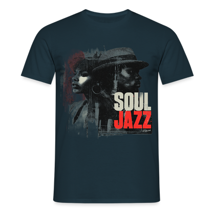 Soul Jazz Experience, T-shirt unisex - marinblå